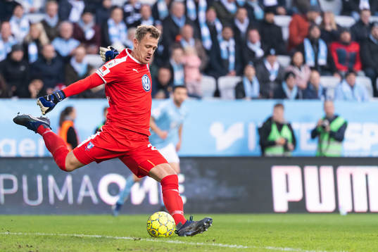 1 Malmö FFs målvakt Johan Dahlin