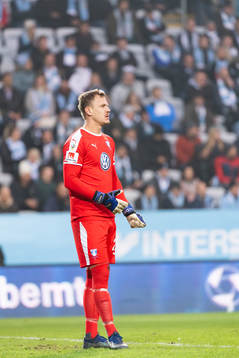 1 Malmö FFs målvakt Johan Dahlin