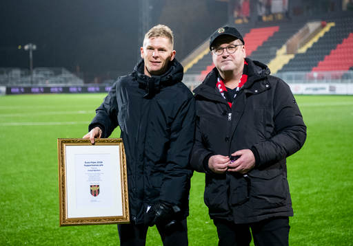 Brommapojkarnas Fritiof Björkén får supporternas pris