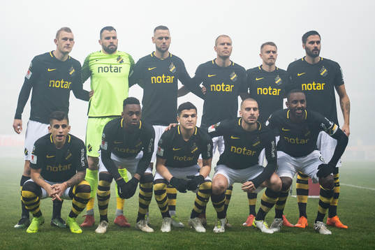 s startelva bestående av Robin Jansson, Budomir Janosevic,