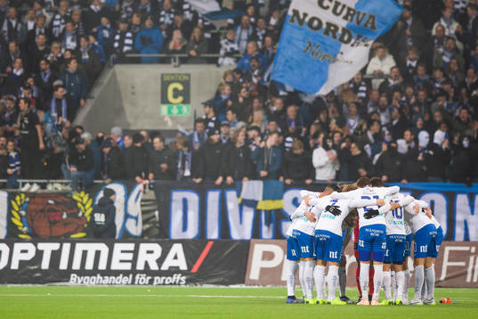 Norrköpings spelare samlas