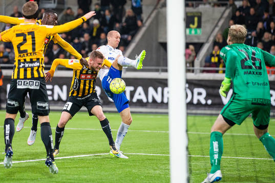 Norrköpings Andreas Johansson och Häckens Alexander