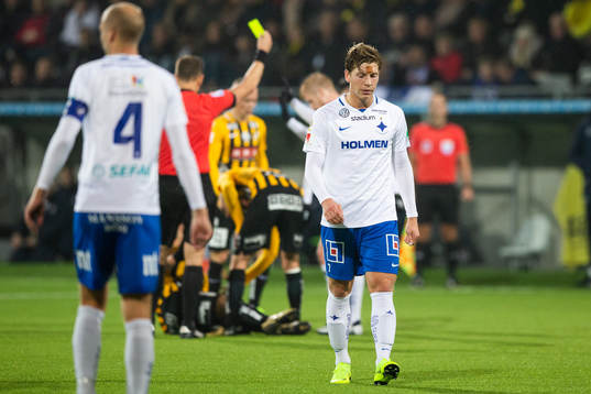 Norrköpings Alexander Fransson deppar