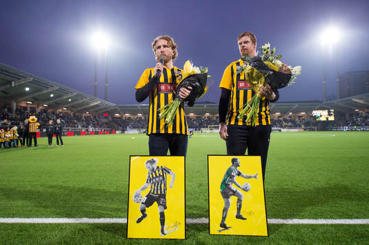 Häckens Emil Wahlström och Christoffer Källqvist  tackas
