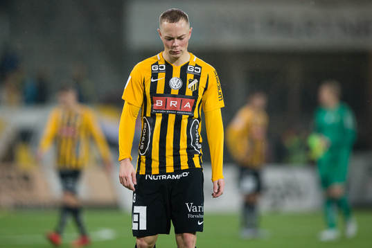 Häckens Adam Andersson deppar