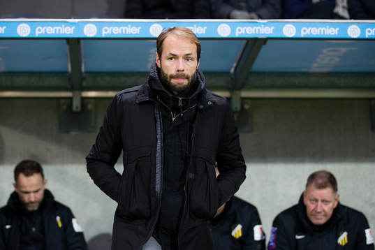 Häckens tränare Andreas Alm