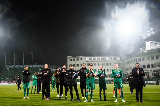 Dalkurds spelare tackar publiken