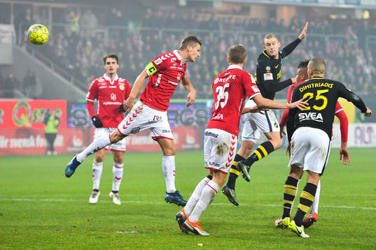 s Robin Jansson gör 0-1-målet