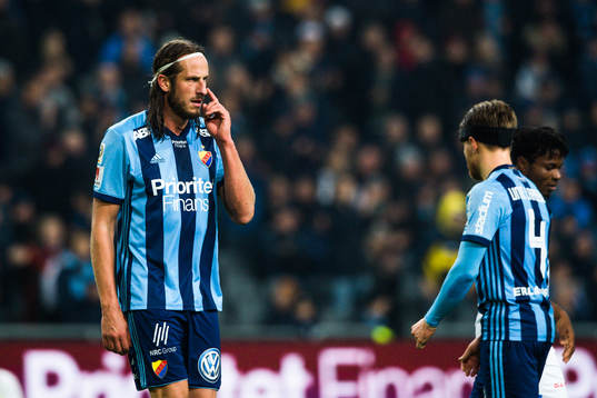Djurgårdens Jonas Olsson deppar