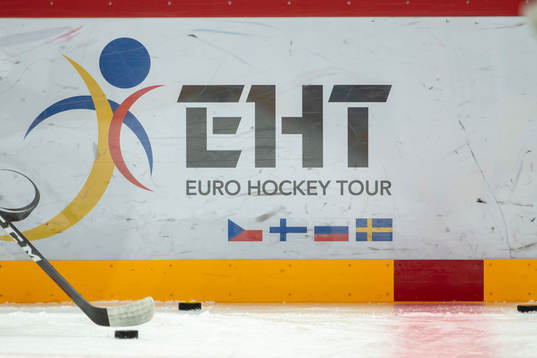 EHT during the Ice Hockey, Euro Hockey Tour game Finland -
