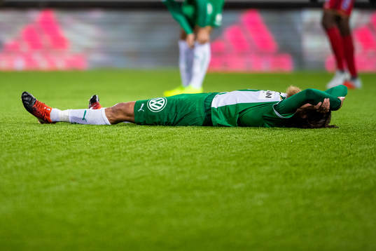 Hammarbys Björn Paulsen deppar