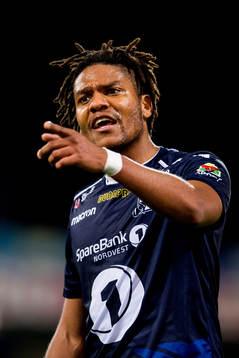 Christophe Psyché of Kristiansund reacts