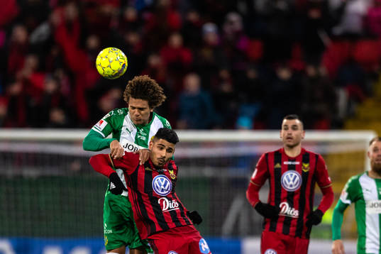 Hammarbys Neto Borges och Östersunds Hosam Aiesh