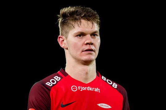 Christian Rismark of Brann looks dejected