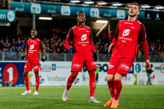 Daouda Bamba of Brann reacts