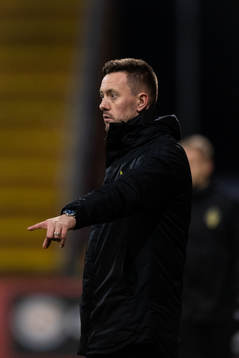 Östersunds tränare Ian Burchnall