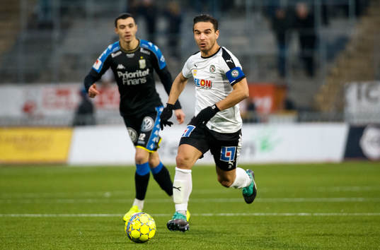 Örebros Nordin Gerzic och IFK Göteborgs Giorgi