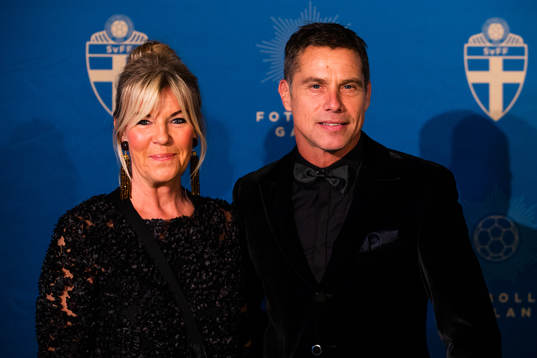 Ola Wenström med hustru Lotta