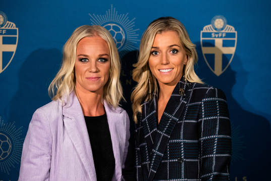 Caroline Seger och Linda Sembrant