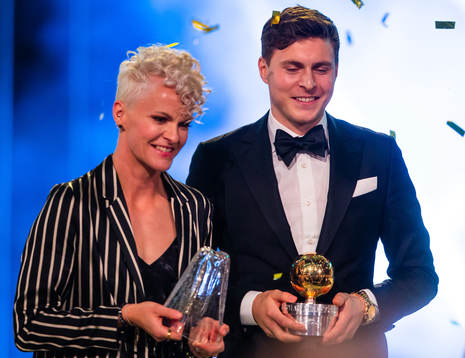 Nilla Fischer tilldelas Diamantbollen och Victor Nilsson