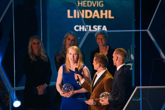 Robin Olsen och Hedvig Lindahl tilldelas Årets målvakt