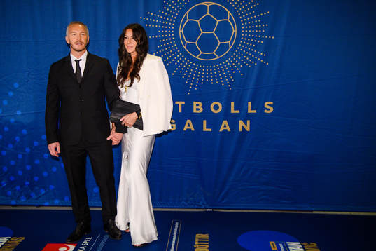Patrik Andersson med fru Maria Tjärnlund