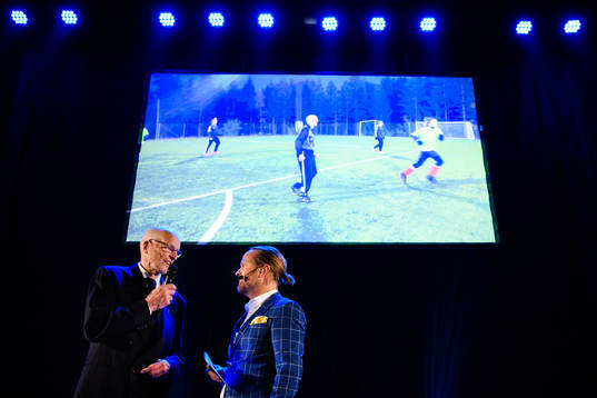 Matz "Macke" Edin och Jesper Hussfelt