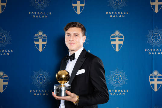 Vinnaren av Guldbollen 2018, Victor Nilsson Lindelöf