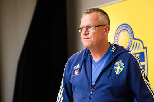 Sveriges förbundskapten Janne Andersson