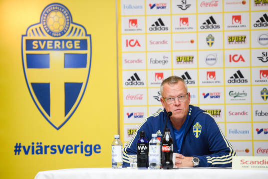 Sveriges förbundskapten Janne Andersson