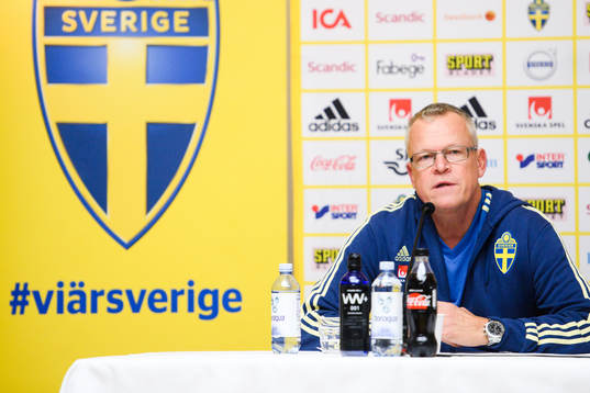 Sveriges förbundskapten Janne Andersson