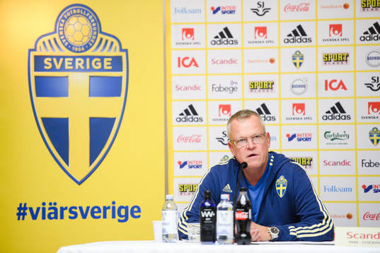 Sveriges förbundskapten Janne Andersson
