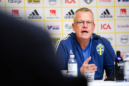 Sveriges förbundskapten Janne Andersson