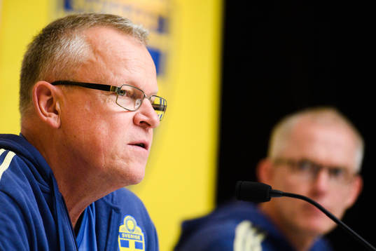 Sveriges förbundskapten Janne Andersson