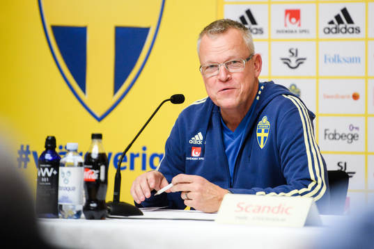 Sveriges förbundskapten Janne Andersson