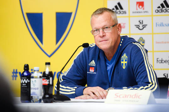 Sveriges förbundskapten Janne Andersson