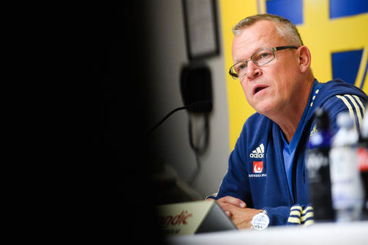 Sveriges förbundskapten Janne Andersson