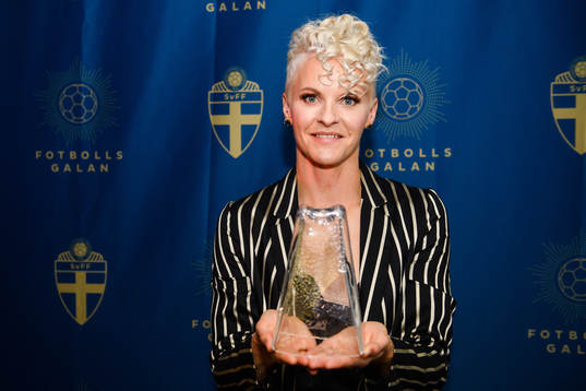 Nilla Fischer vinnare av Diamantbollen