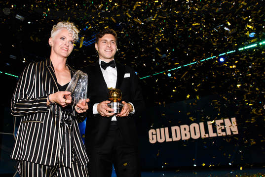 Nilla Fischer och Victor Nilsson Lindelöf vinnare av