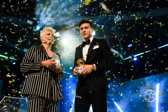 Nilla Fischer och Victor Nilsson Lindelöf vinnare av