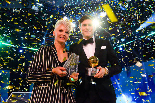 Nilla Fischer och Victor Nilsson Lindelöf vinnare av