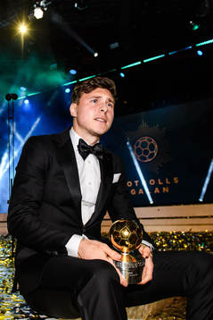 Victor Nilsson Lindelöf vinnare av Guldbollen