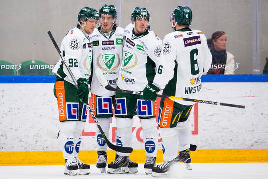 1 under ishockeymatchen i SHL mellan Rögle och Färjestad