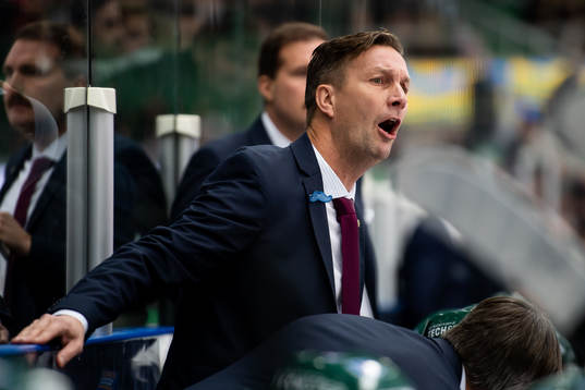 Färjestads tränare Johan Pennerborn