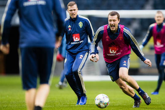 Sveriges Viktor Claesson och Jakob Johansson