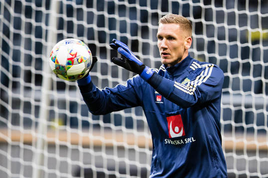 Sveriges målvakt Robin Olsen