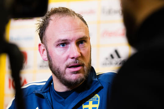 Sveriges Andreas Granqvist i