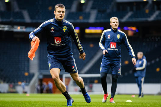 Sveriges Mattias Svanberg