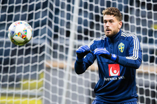 Sveriges målvakt Kristoffer Nordfeldt