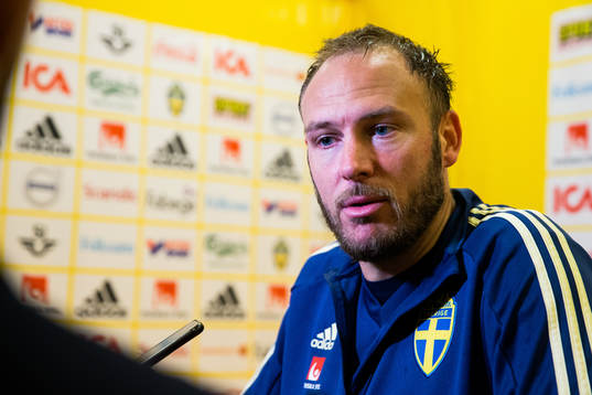 Sveriges Andreas Granqvist i